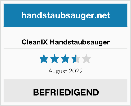  CleanIX Handstaubsauger Test