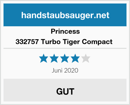 Princess 332757 Turbo Tiger Compact  Test
