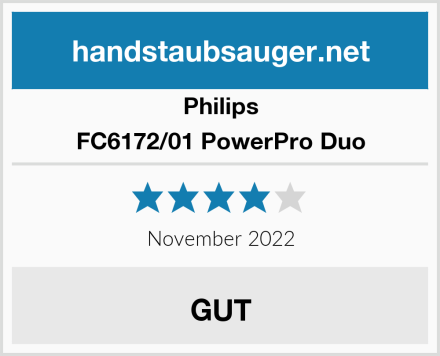 Philips FC6172/01 PowerPro Duo Test