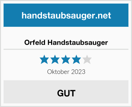 Orfeld Handstaubsauger Test