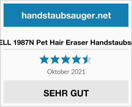  BISSELL 1987N Pet Hair Eraser Handstaubsauger Test