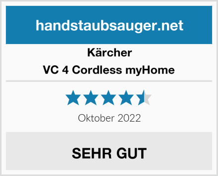 Kärcher VC 4 Cordless myHome Test