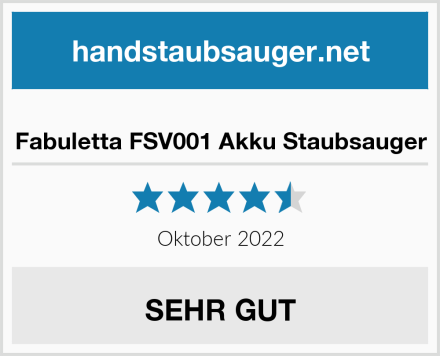  Fabuletta FSV001 Akku Staubsauger Test