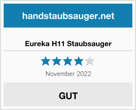  Eureka H11 Staubsauger Test