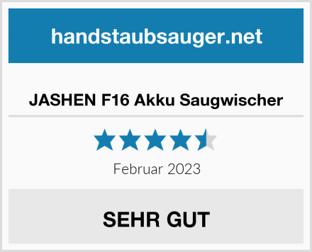 JASHEN F16 Akku Saugwischer Test