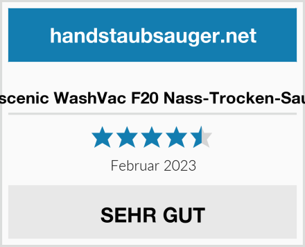 Proscenic WashVac F20 Nass-Trocken-Sauger Test