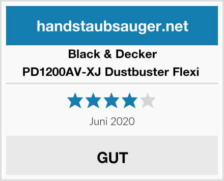 Black & Decker PD1200AV-XJ Dustbuster Flexi  Test